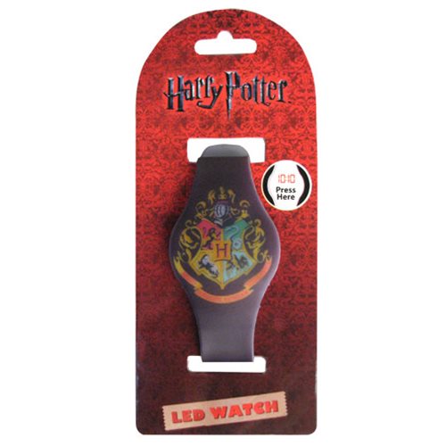 Harry Potter Hogwarts Crest LED Watch